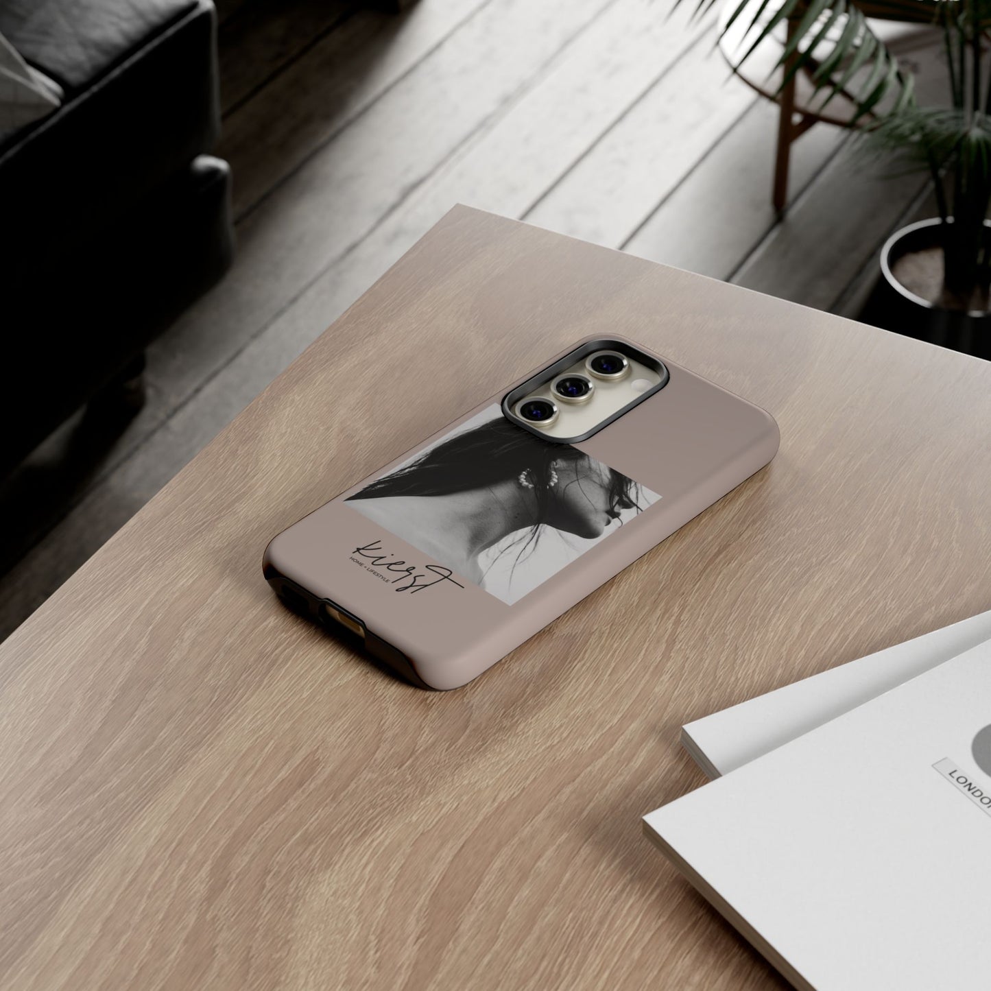 Monochrome Muse Samsung Galaxy Case | A portrait of quiet luxury