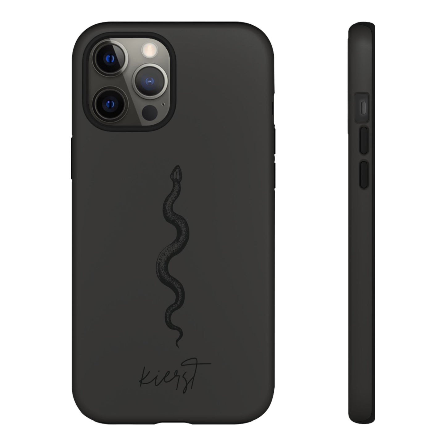 Long Black Snake iPhone Case | Subtle Edge, Quiet Power