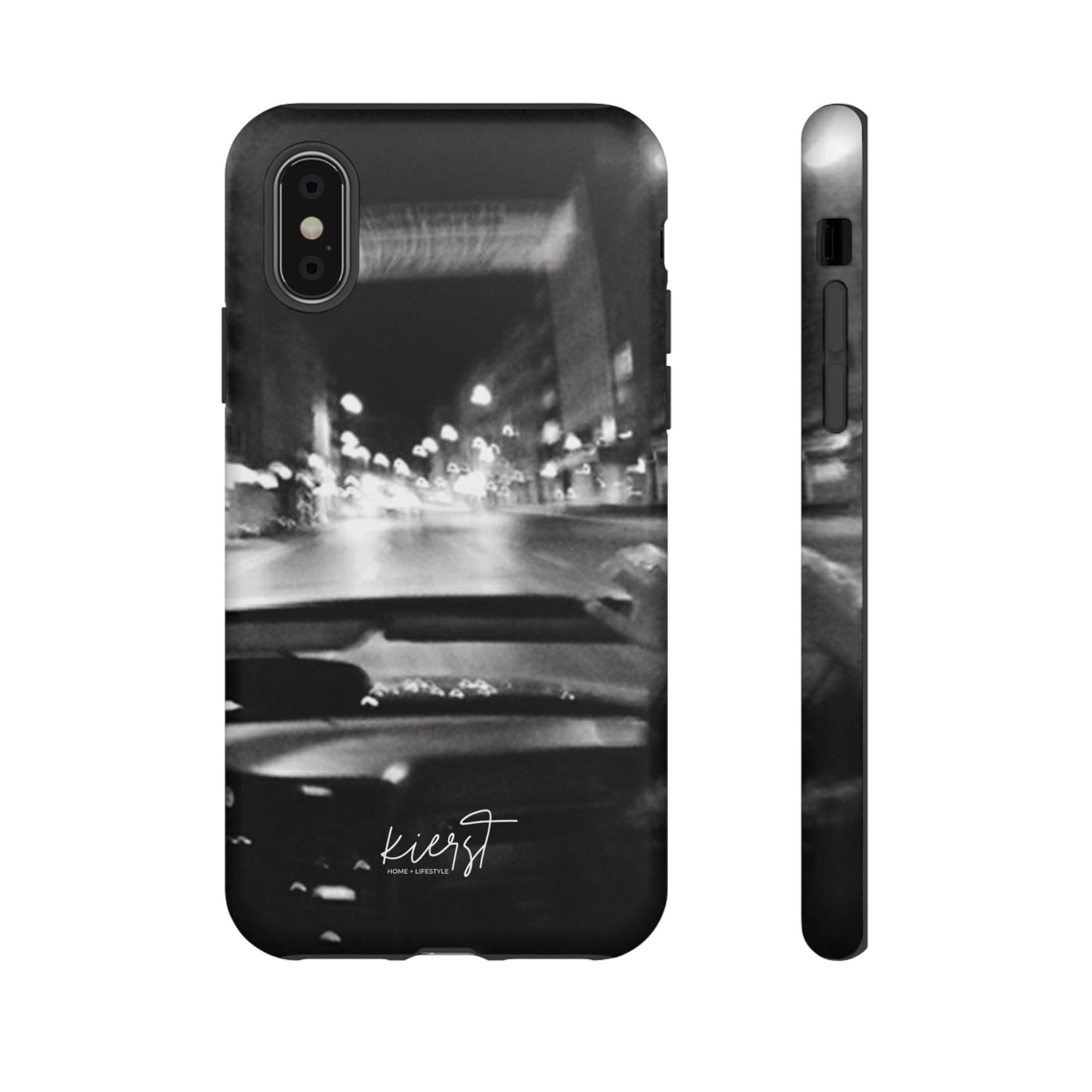 Faded Summer Nights iPhone Case | A Cinematic Blur of City Lights and Nostalgia
