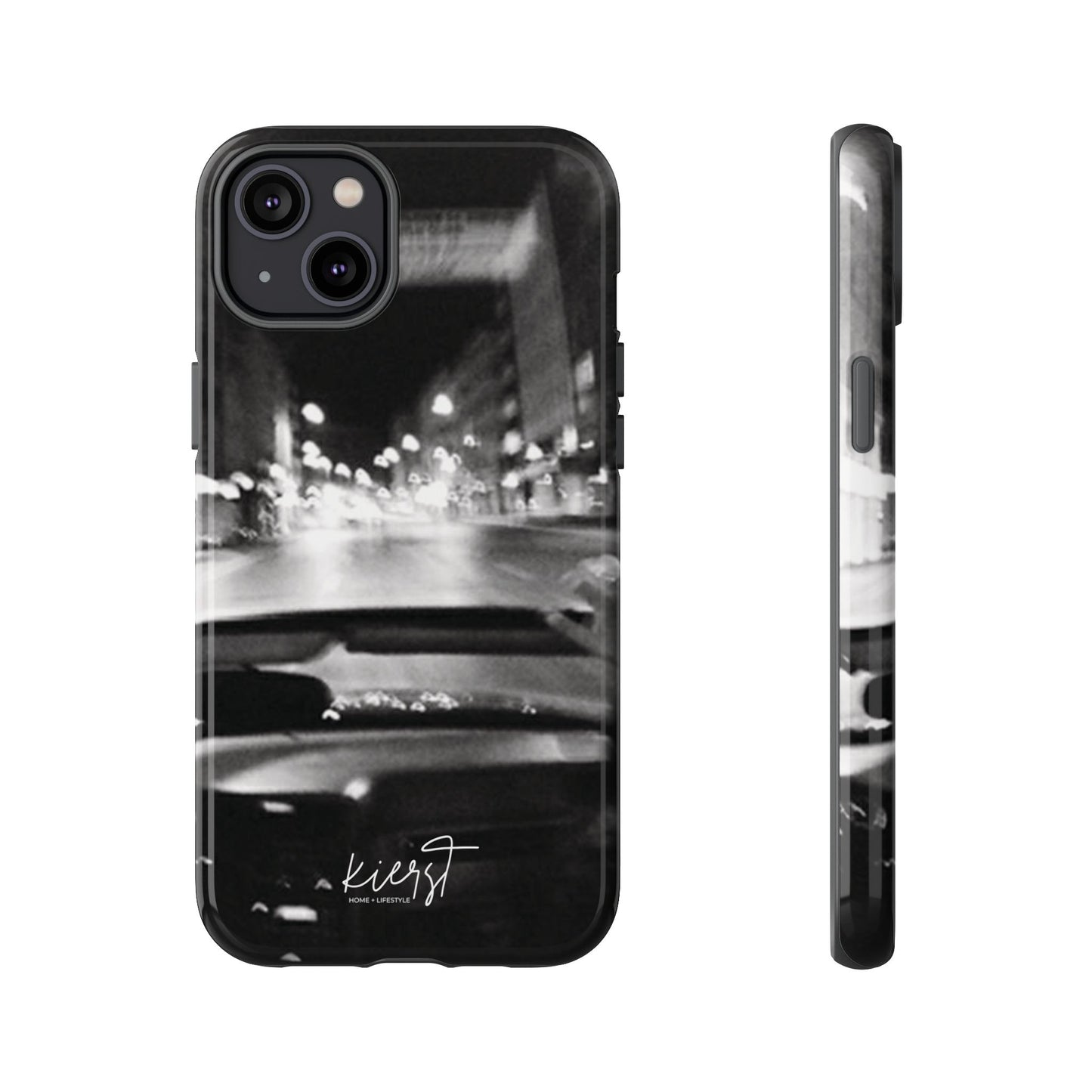 Faded Summer Nights iPhone Case | A Cinematic Blur of City Lights and Nostalgia