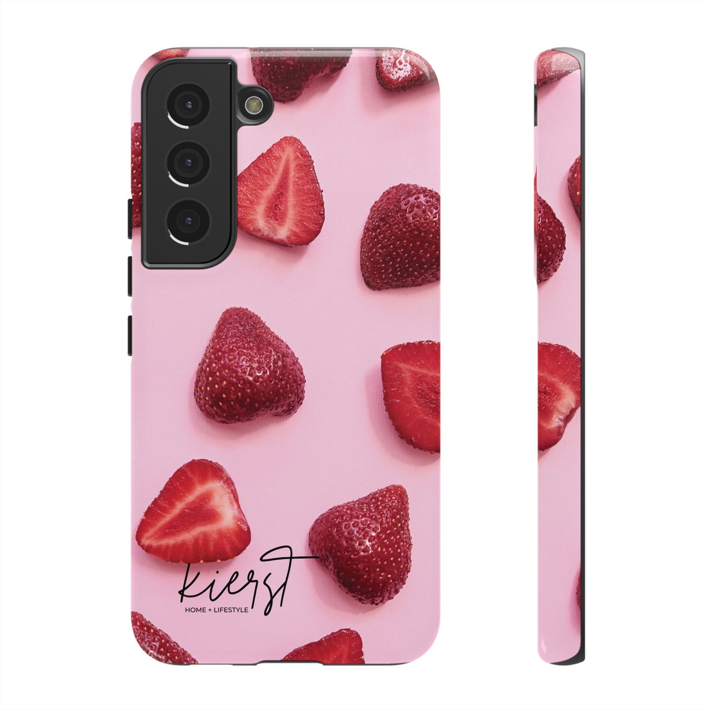 Strawberries Samsung Galaxy Phone Case | A Juicy Pop of Playfulness Meets Polished Design