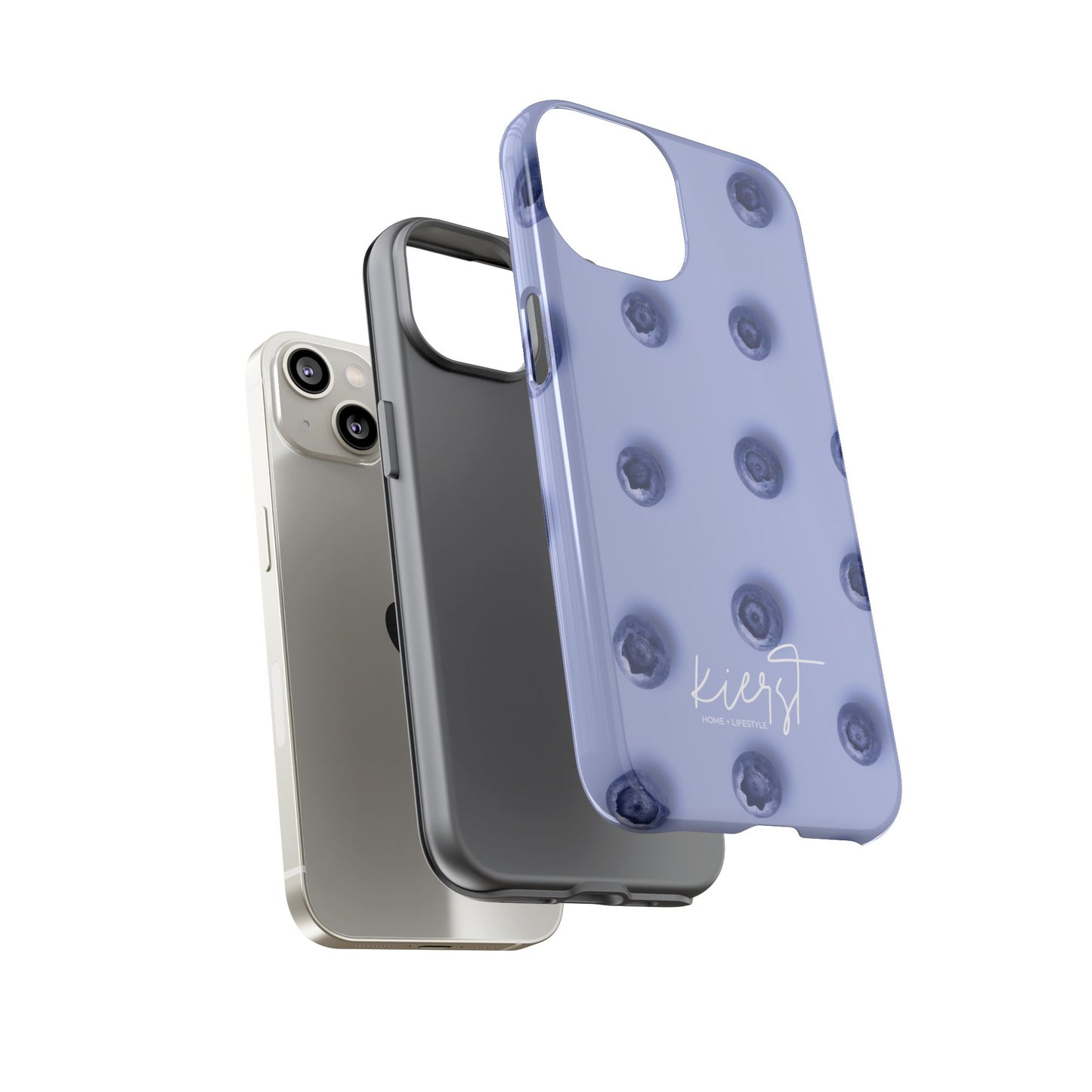 Blueberries iPhone Case | A refined play on fruit-forward charm