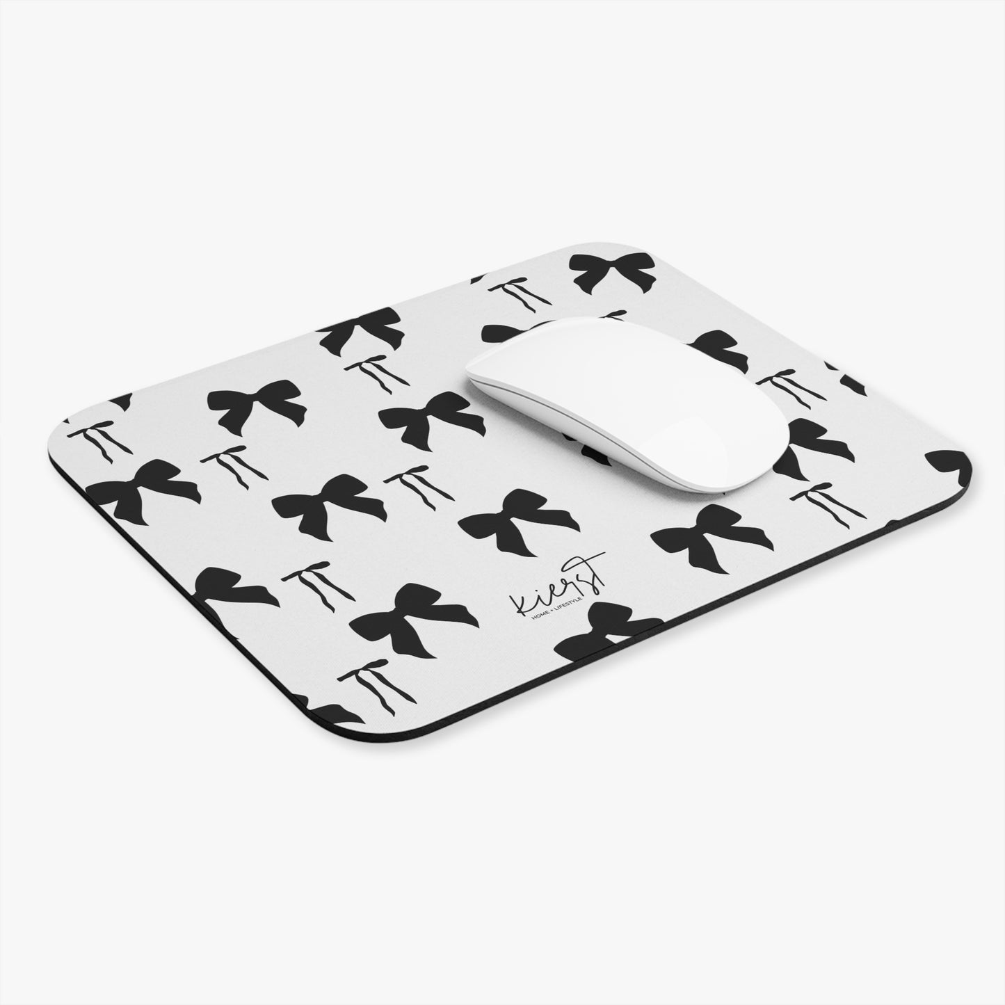 Noir Bows Mouse Pad