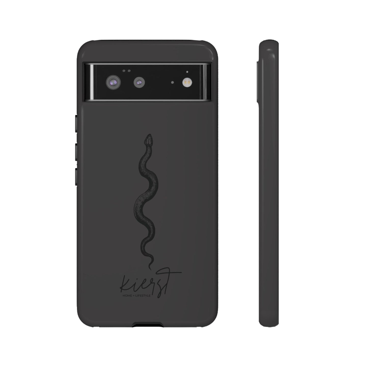 Long Black Snake Google Pixel Phone Case