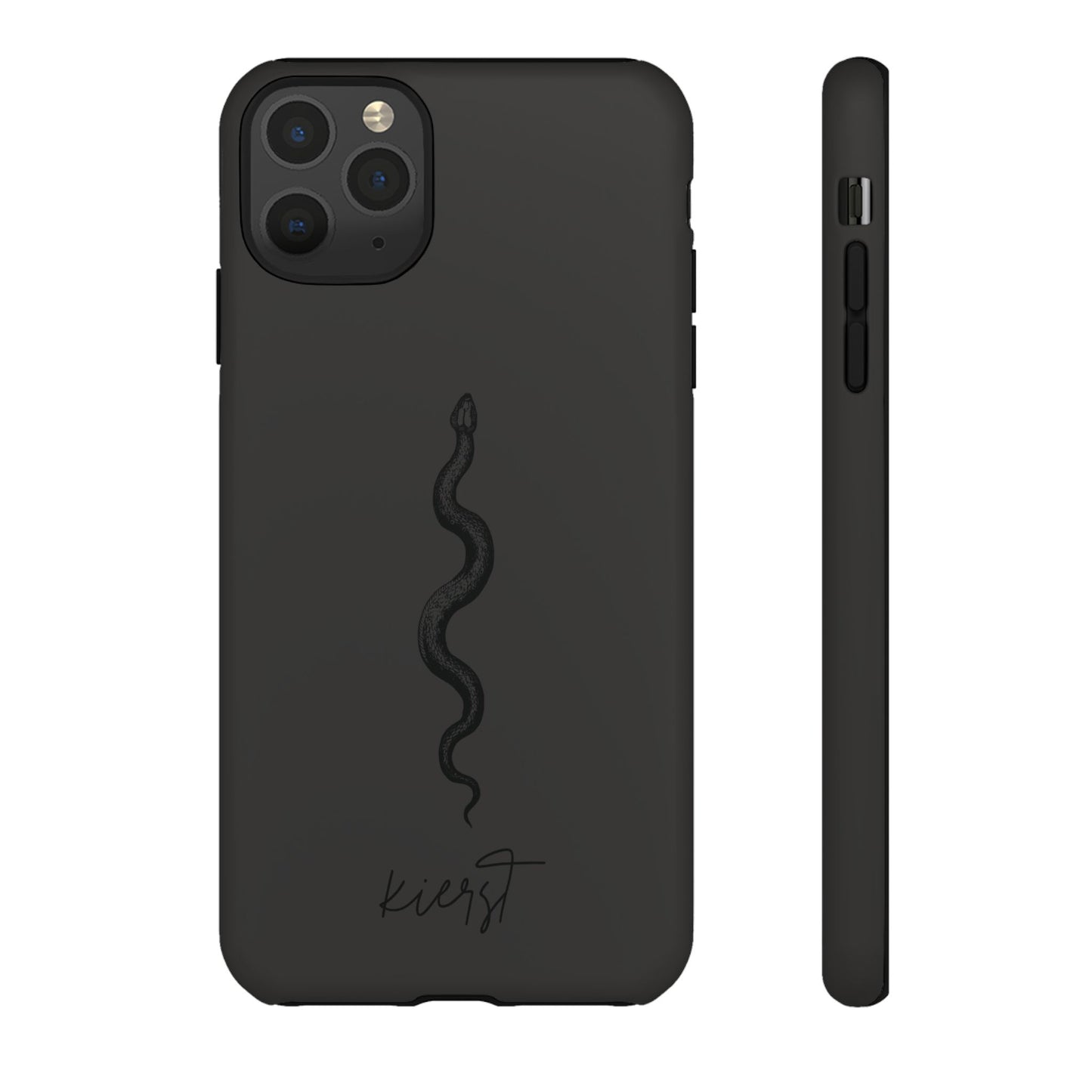 Long Black Snake iPhone Case | Subtle Edge, Quiet Power