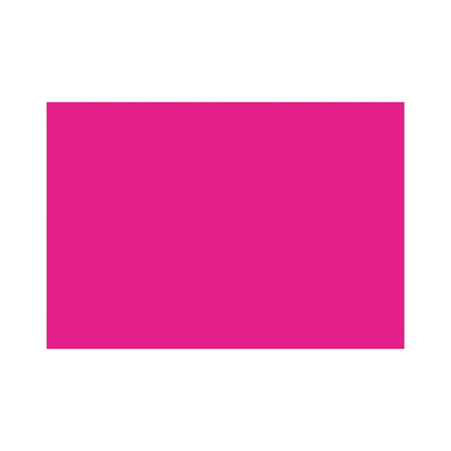 Signature Hot Pink Gift Wrap Paper – Bold, Feminine, Beautiful