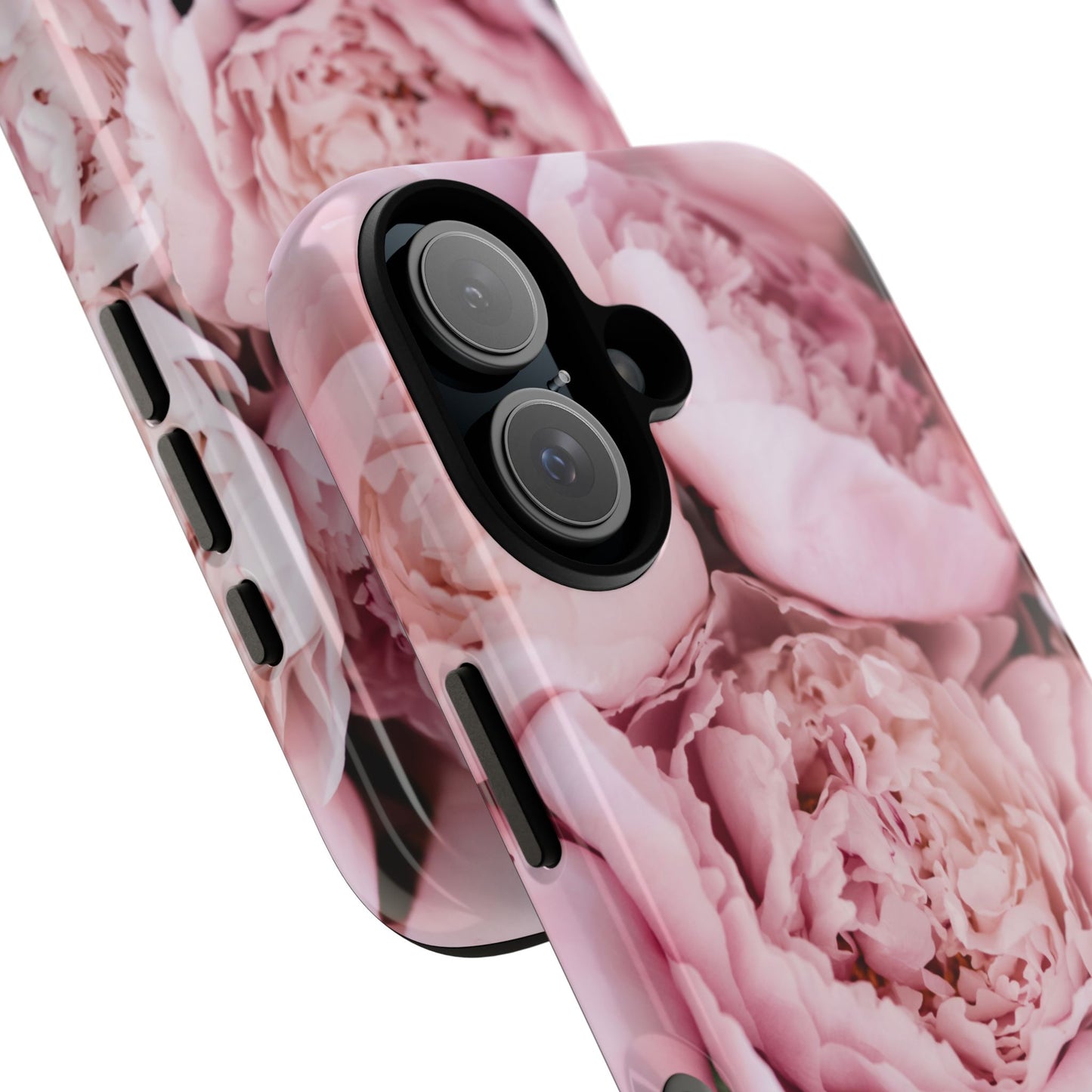 Pink Peonies iPhone Case | Soft Florals Meet Luxe Protection