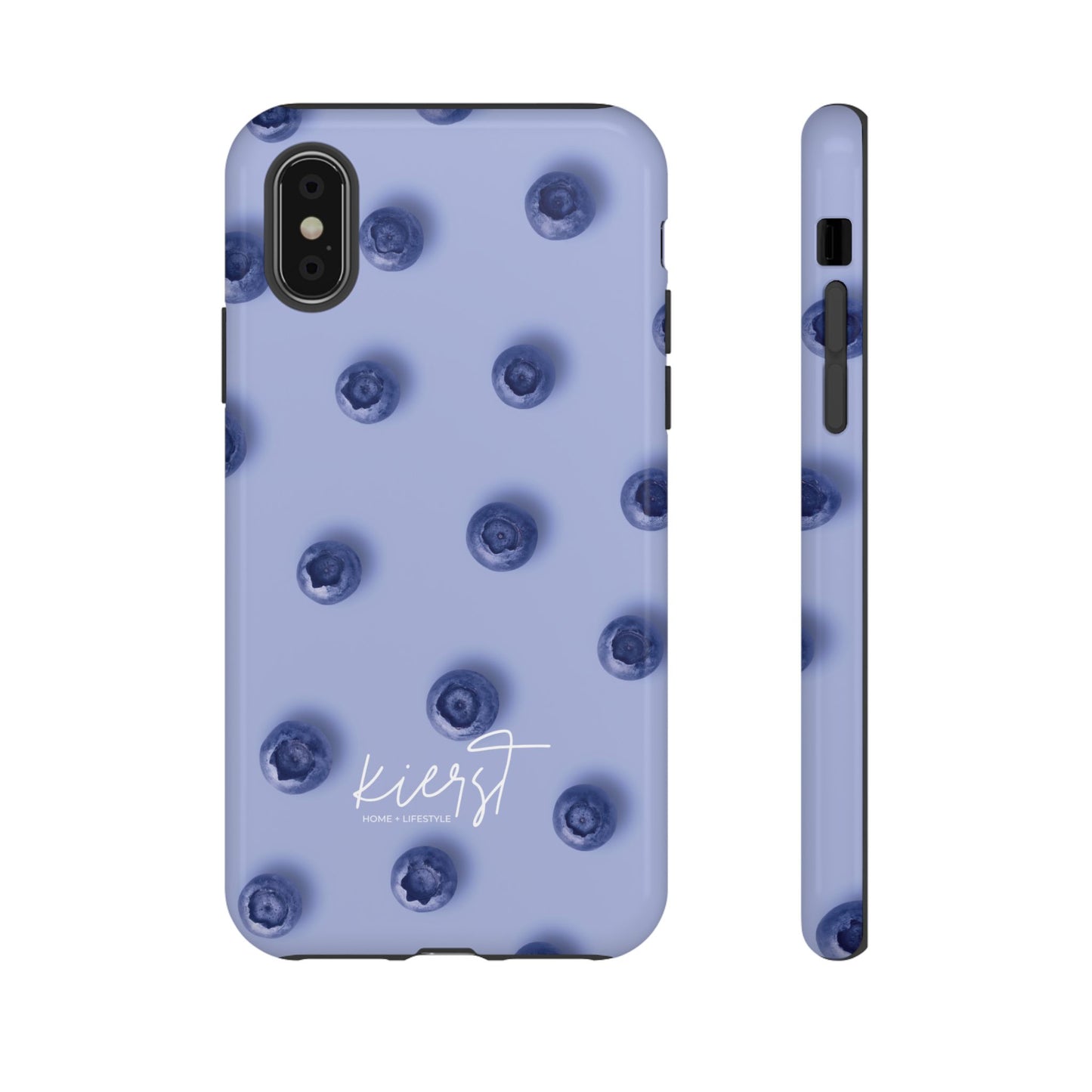 Blueberries iPhone Case | A refined play on fruit-forward charm