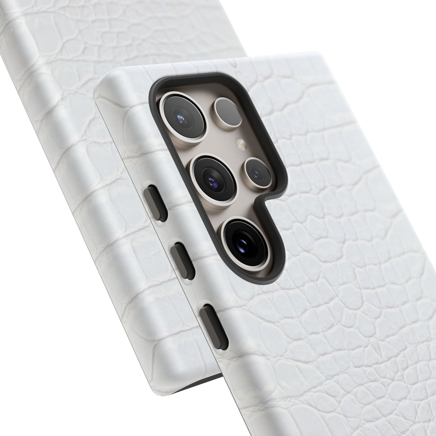 White Alligator Samsung Galaxy Case | Classic Texture Meets Modern Edge