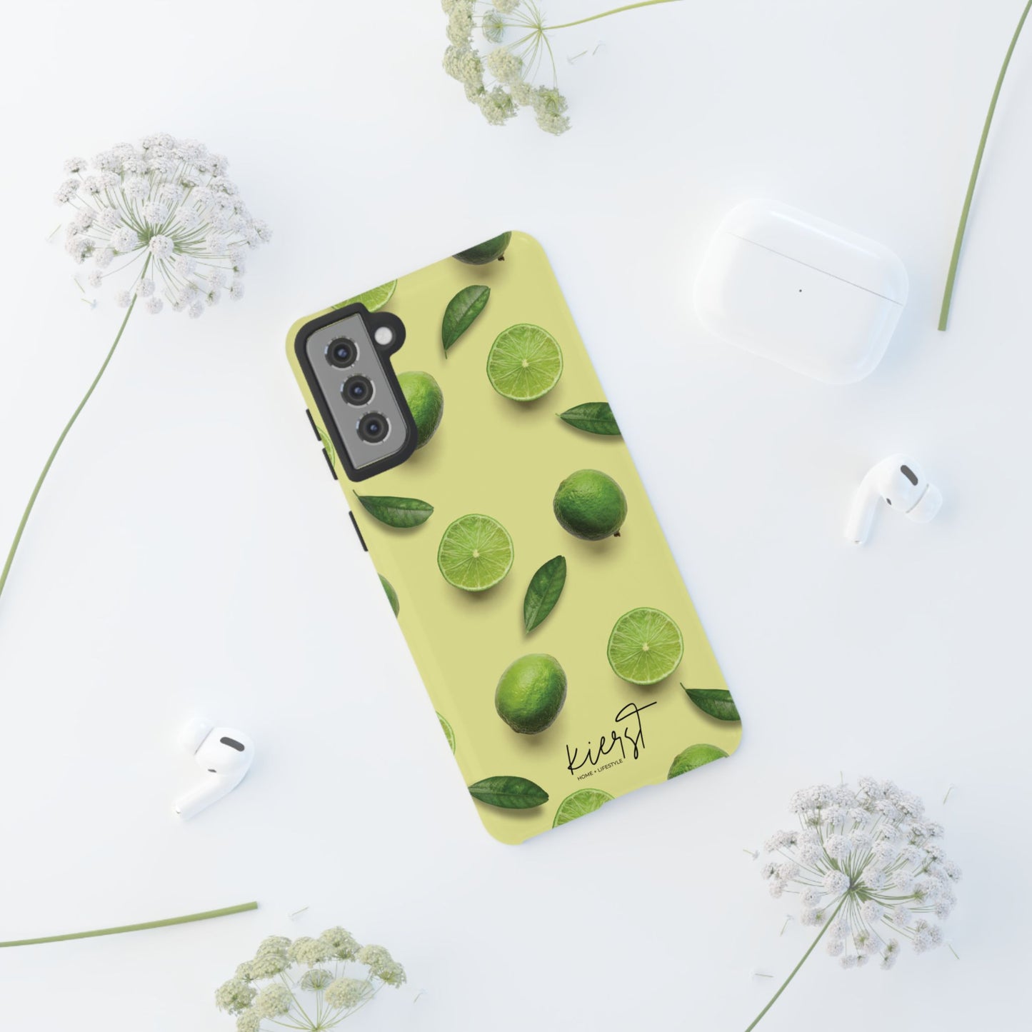 Limes Samsung Galaxy Phone Case | A Zesty Pop of Citrus and Style