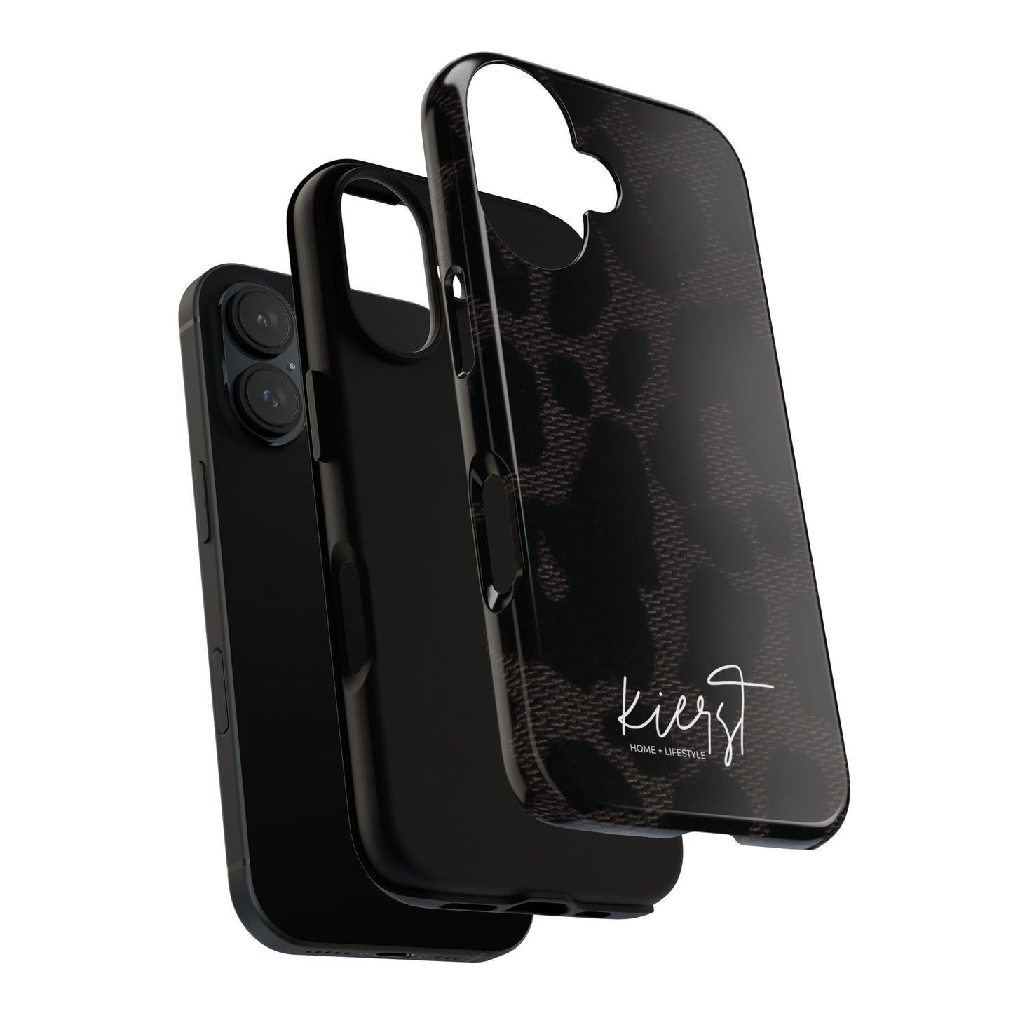 Black Leopard iPhone Case