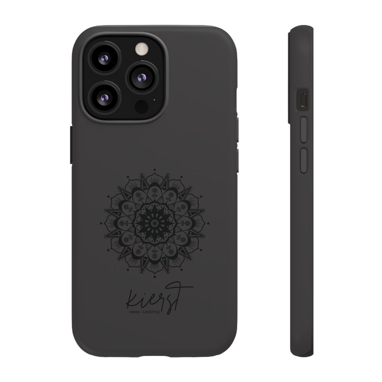 Black Mandala iPhone Case | Refined Calm in Every Curve
