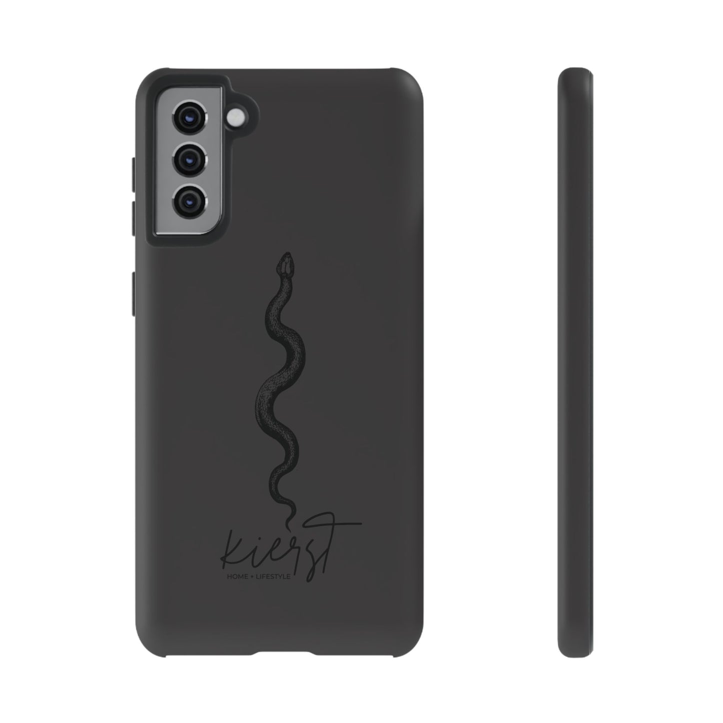 Long Black Snake Samsung Galaxy Phone Case | Power In The Subtleties