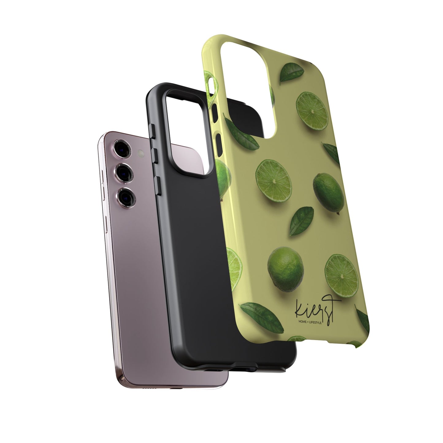 Limes Samsung Galaxy Phone Case | A Zesty Pop of Citrus and Style
