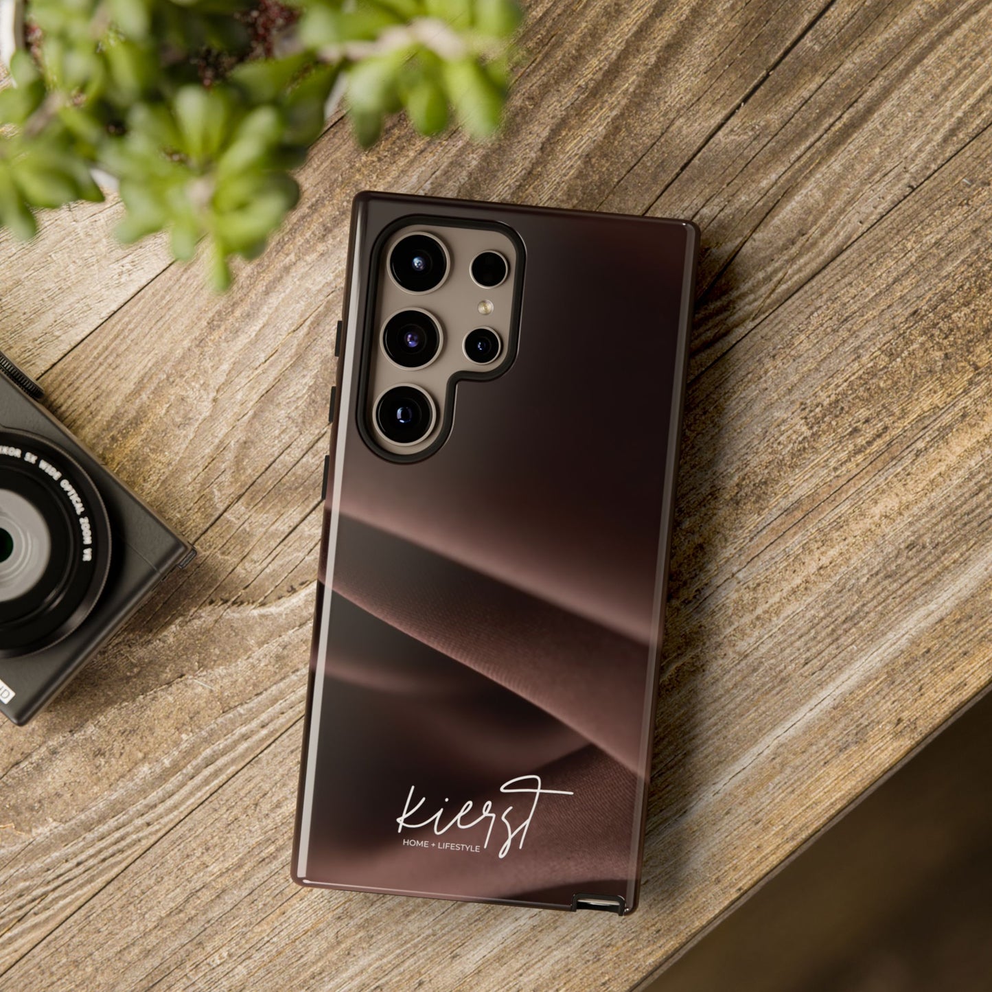 Chocolate Silk Print Samsung Galaxy Phone Case