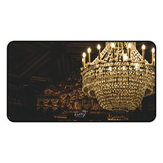 Baroque Chandelier Desk Mat