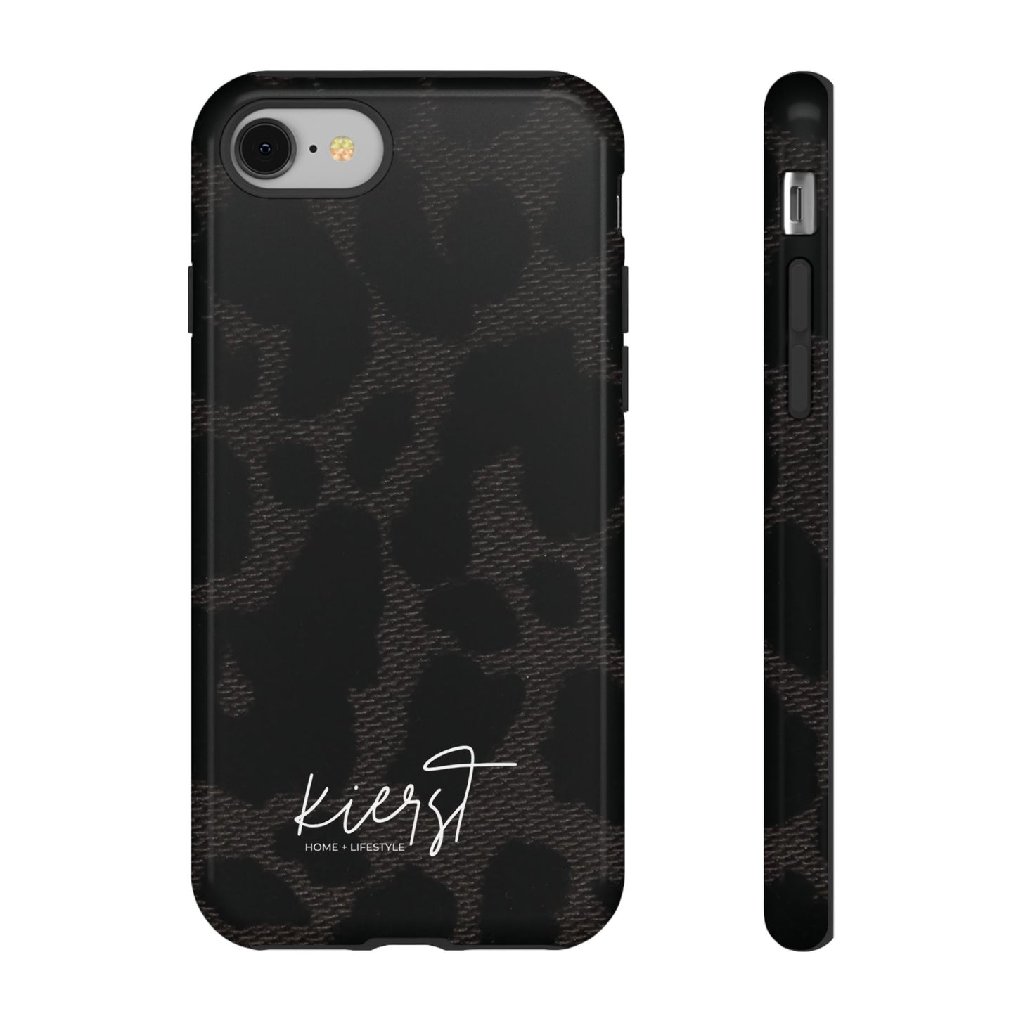 Black Leopard iPhone Case