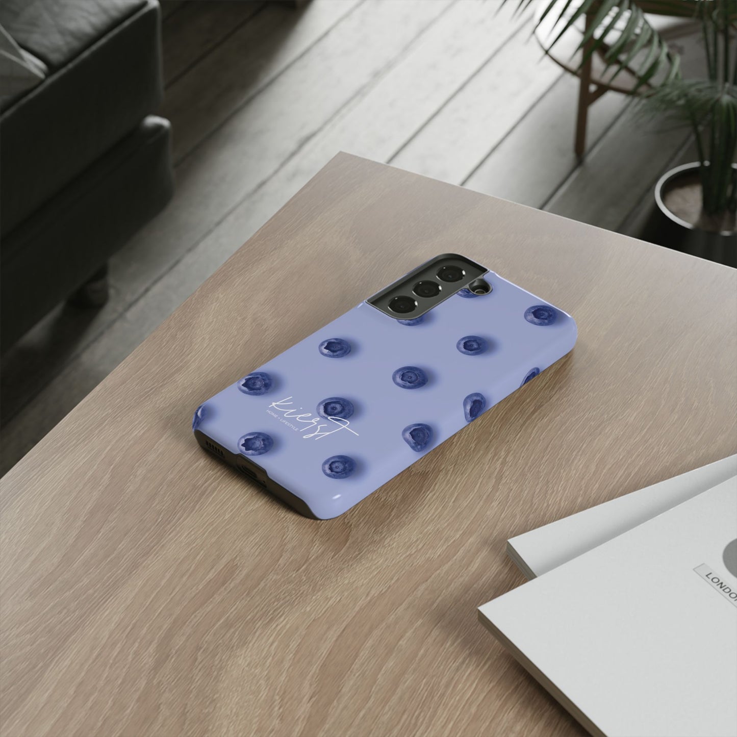 Blueberries Samsung Galaxy Case | Sweet, Subtle, and Unexpectedly Luxe