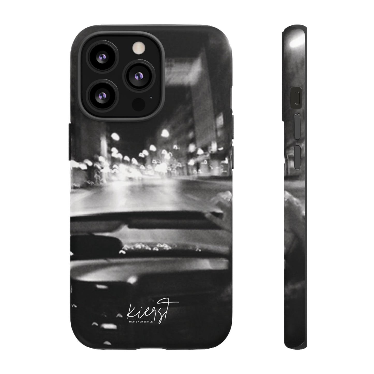 Faded Summer Nights iPhone Case | A Cinematic Blur of City Lights and Nostalgia