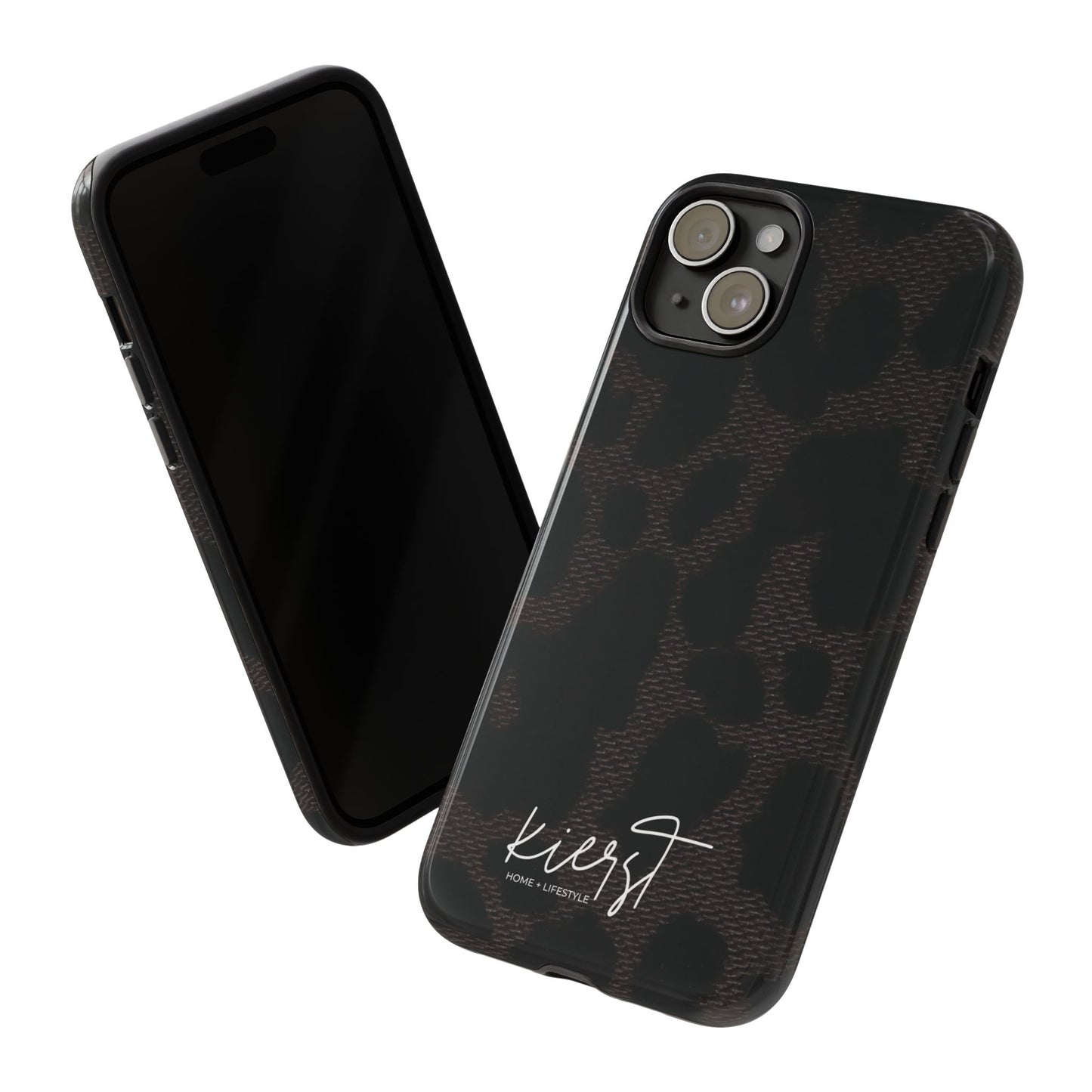 Black Leopard iPhone Case