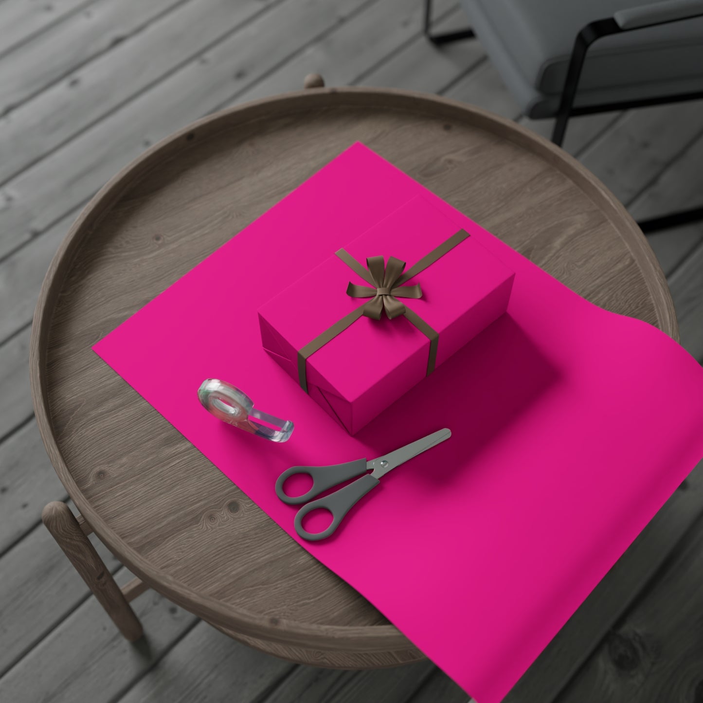 Signature Hot Pink Gift Wrap Paper – Bold, Feminine, Beautiful