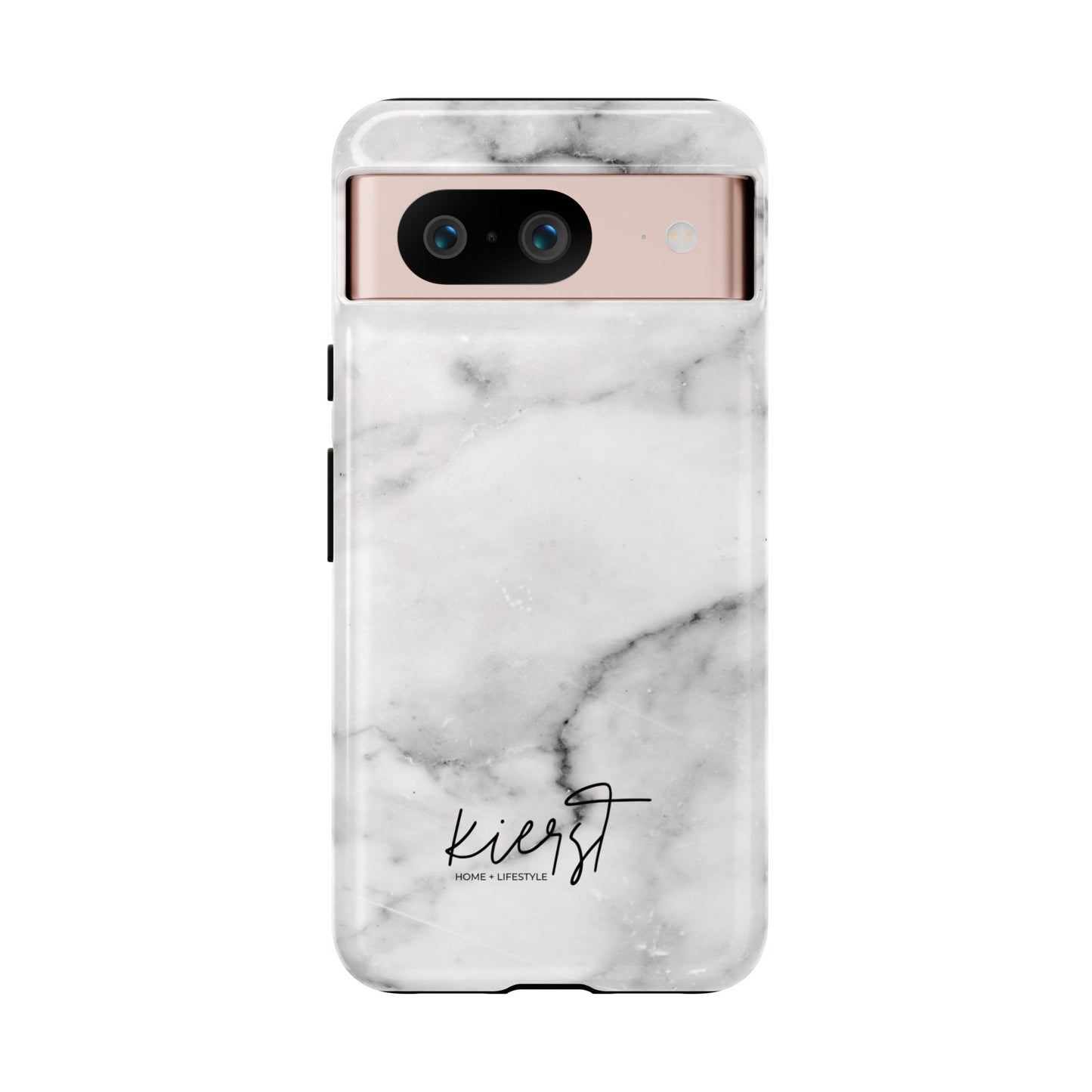 Lived-In White and Grey Marble Google Pixel Case | Elevated Essentials For Everyday