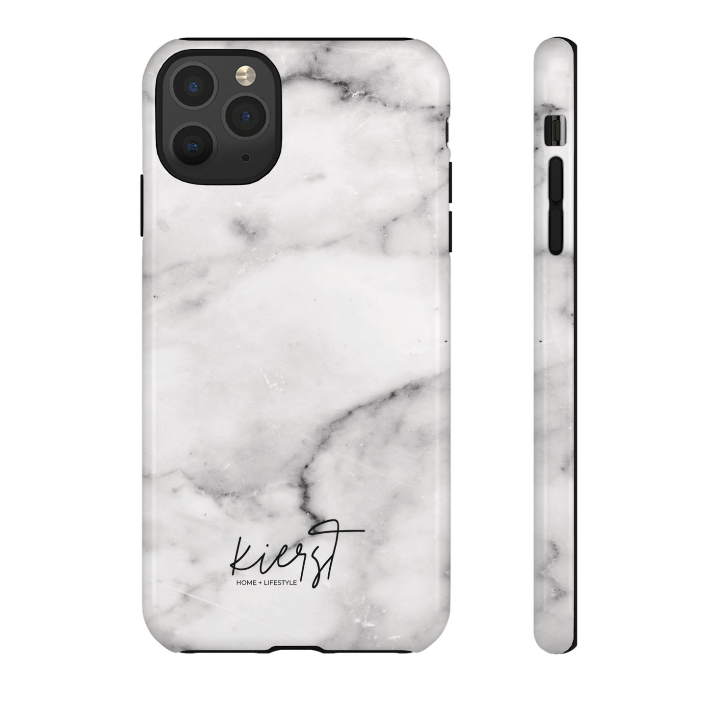 Lived-In White and Grey Marble iPhone Case | Curated Calm, Captured in Marble