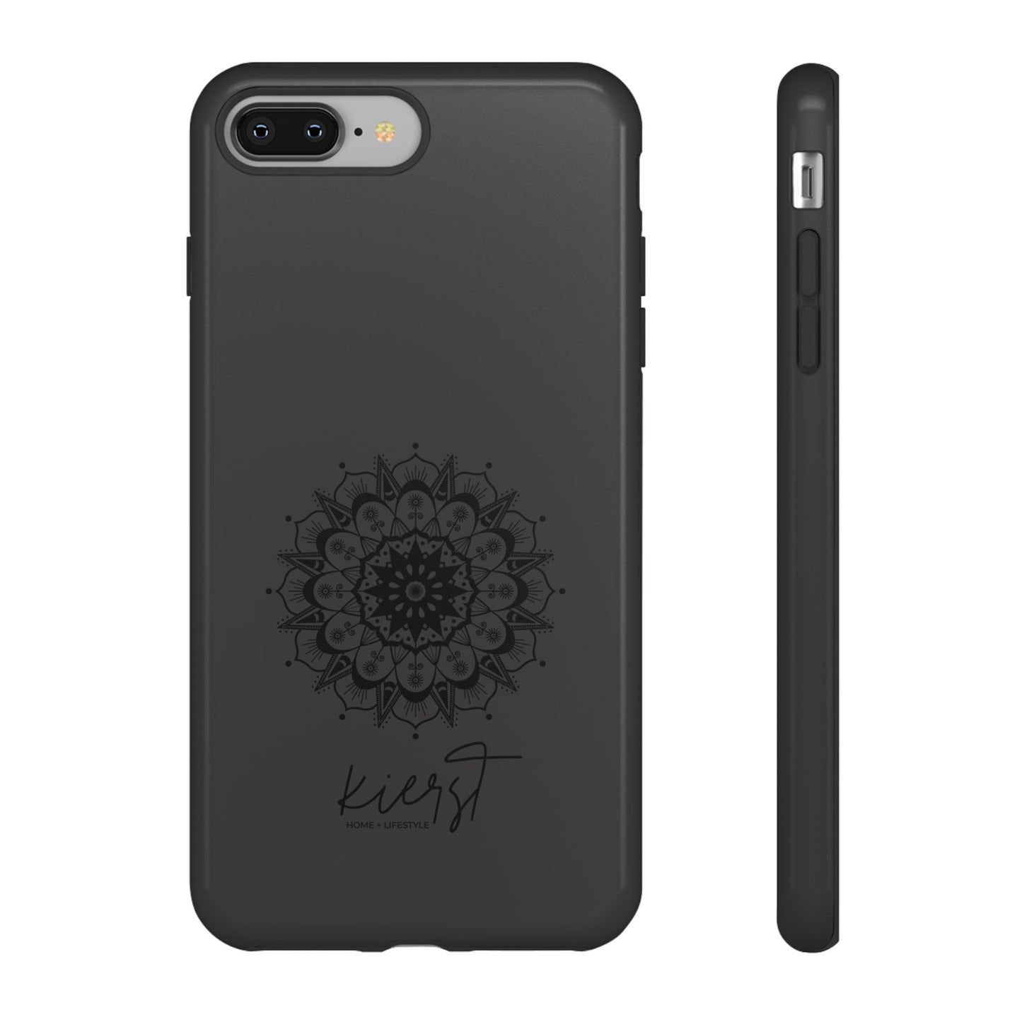 Black Mandala iPhone Case | Refined Calm in Every Curve