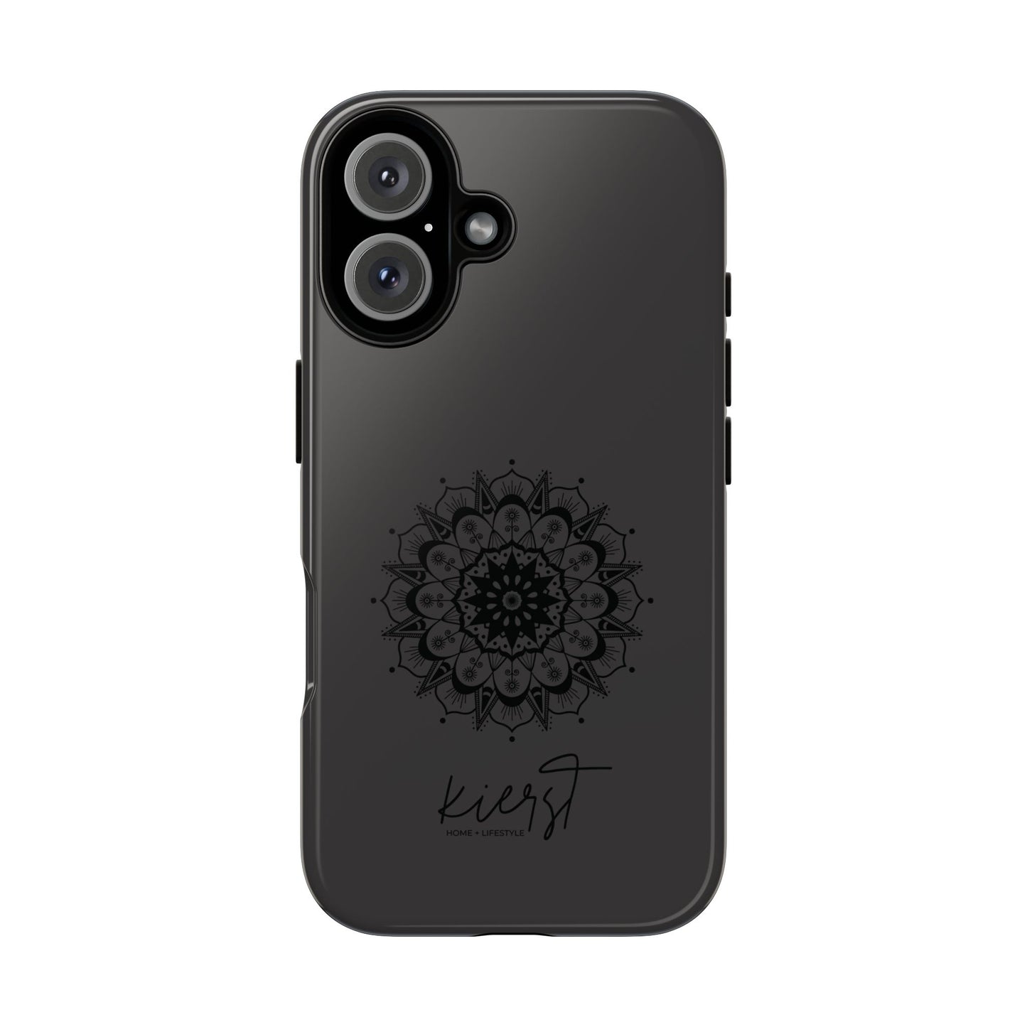 Black Mandala iPhone Case | Refined Calm in Every Curve