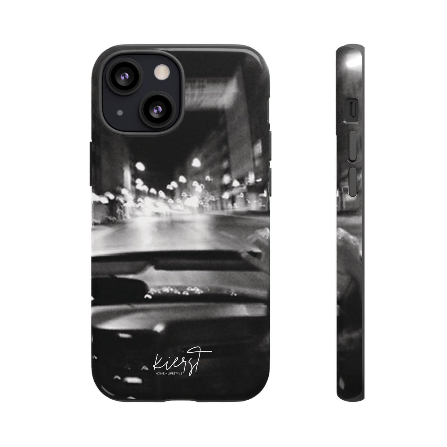 Faded Summer Nights iPhone Case | A Cinematic Blur of City Lights and Nostalgia