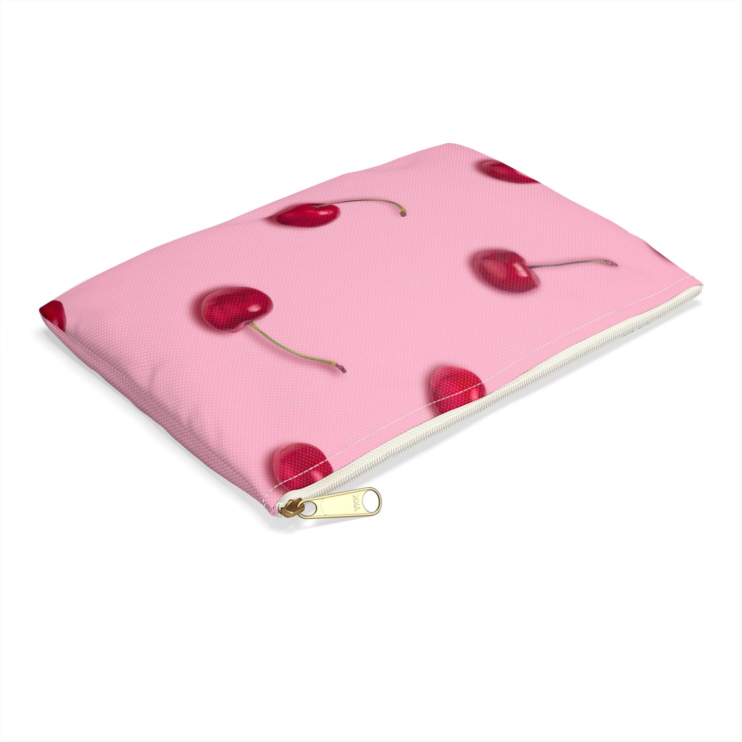 Cherries Accessory Pouch – Limited Edition Pop Cherry Print on Vibrant Pink
