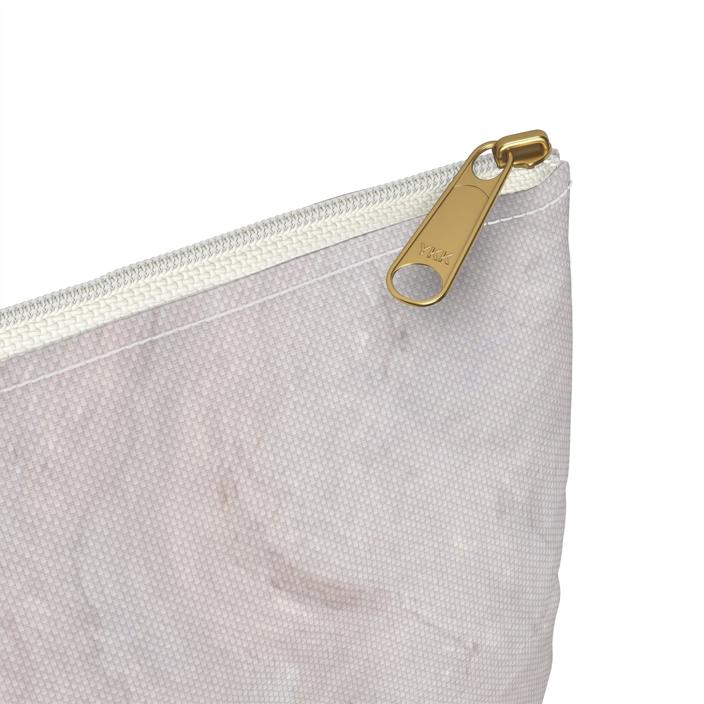 Blush Swirl Marble Accessory Pouch – Soft Neutral Stone-Inspired Print