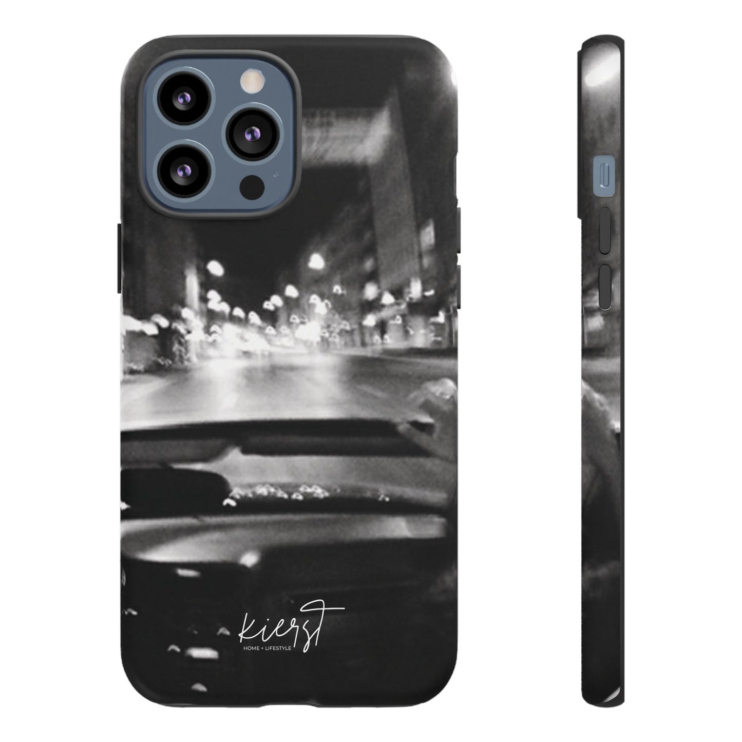 Faded Summer Nights iPhone Case | A Cinematic Blur of City Lights and Nostalgia