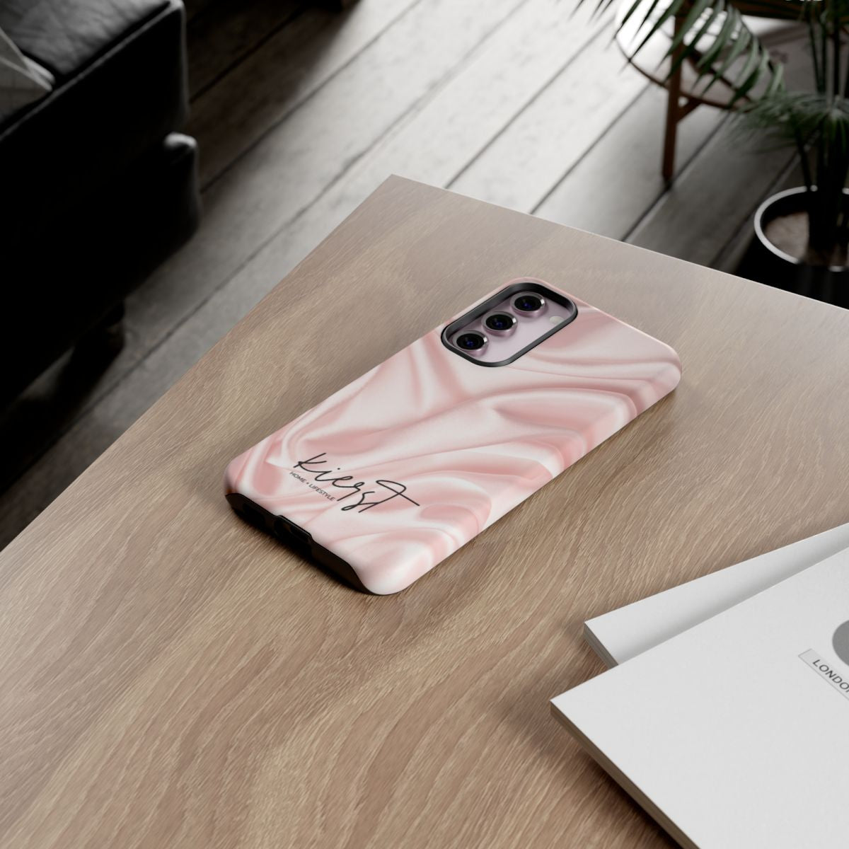 Pink Silk Samsung Galaxy Phone Case