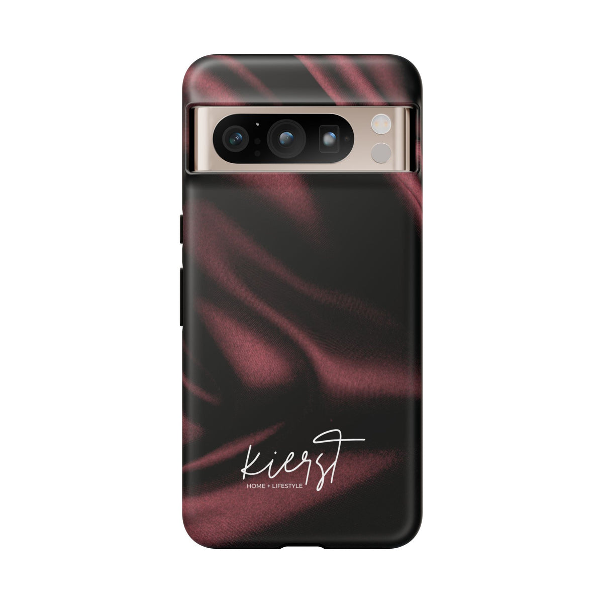 Signature Velvet Noir Silk Print Google Pixel Phone Case