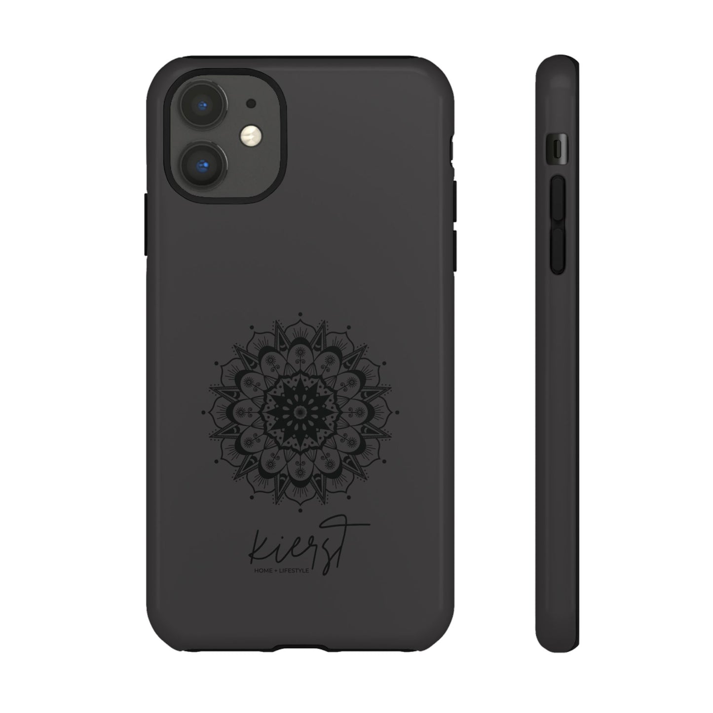 Black Mandala iPhone Case | Refined Calm in Every Curve
