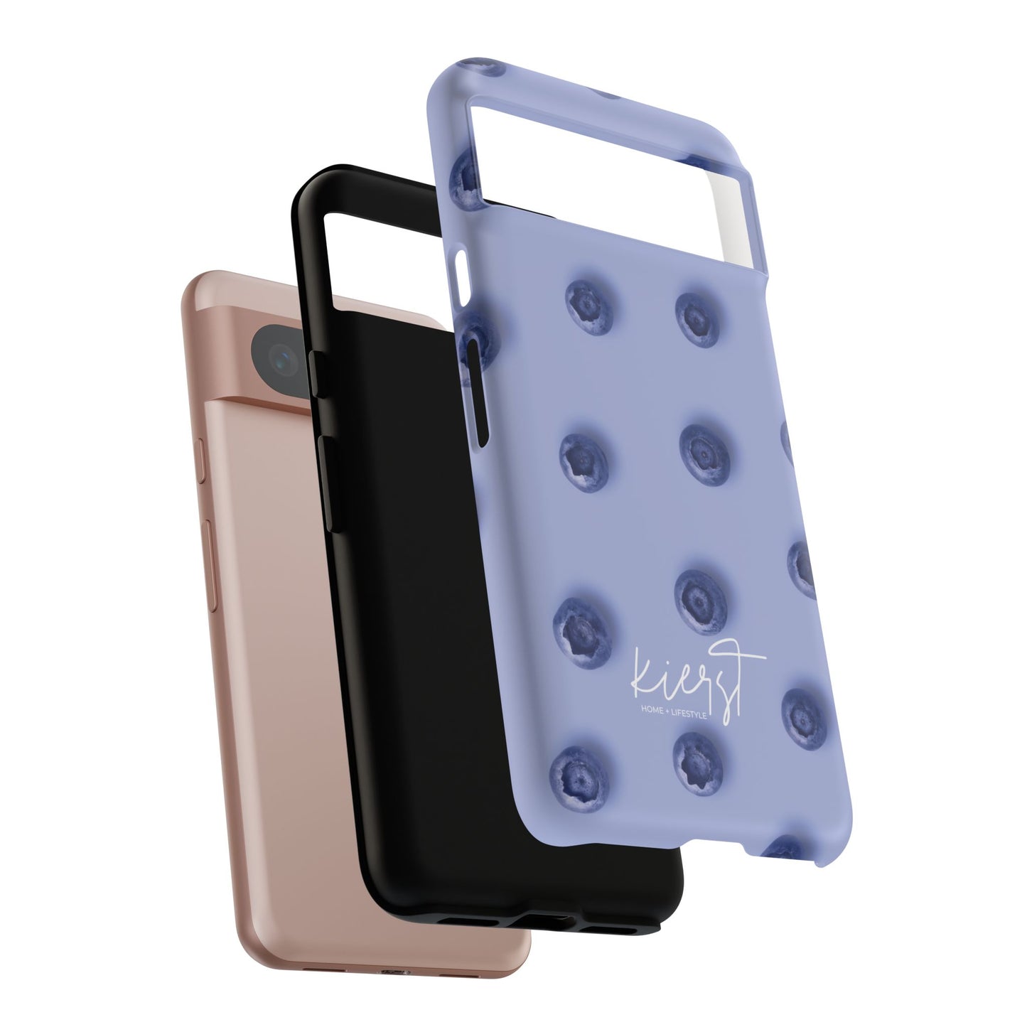 Blueberries Google Pixel Case | Whimsical Meets Refined in This Playful Fruit-Forward Design
