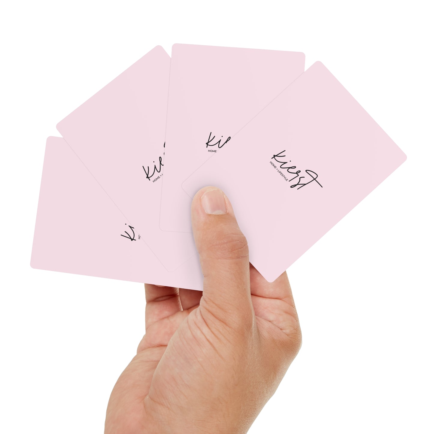 Signature Pink Poker Playing Cards – kierst Home + Lifestyle Deck