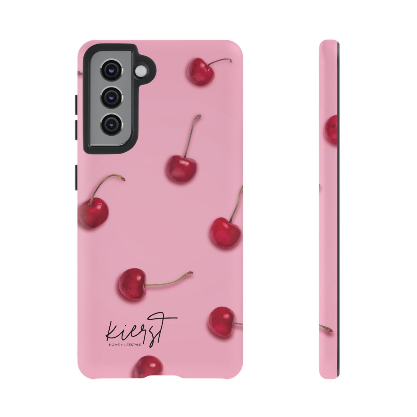 Cherries Samsung Galaxy Phone Case | Sweet Meets Sophisticated in This Standout Cover