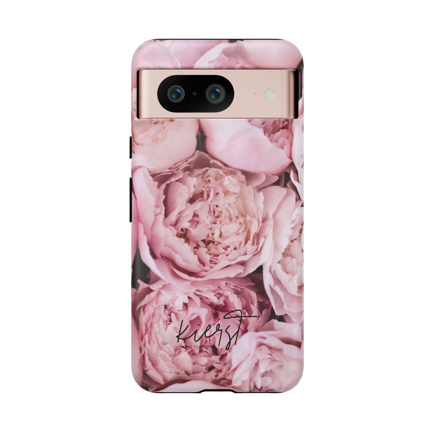 Pink Peonies Google Pixel Phone Case | Romantic Florals, Everyday Function