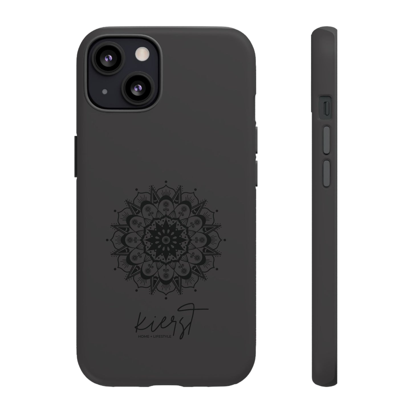 Black Mandala iPhone Case | Refined Calm in Every Curve