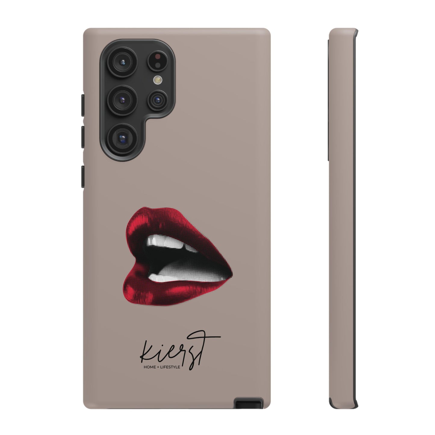 Retro Red Lips Samsung Galaxy Case | Pop Art, Luxe Feel