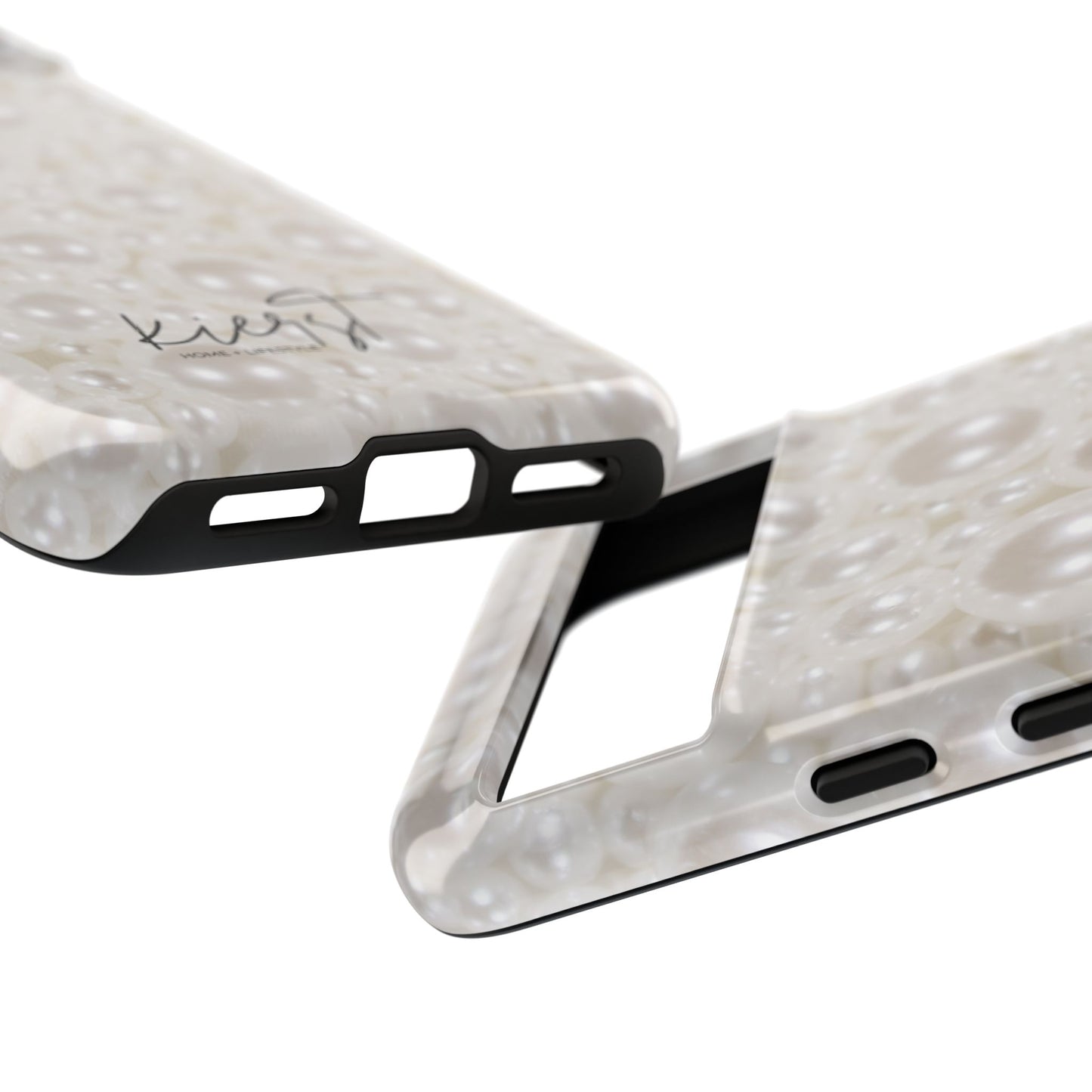 Various Pearls Google Pixel Case | Refined Shine Everyday Style