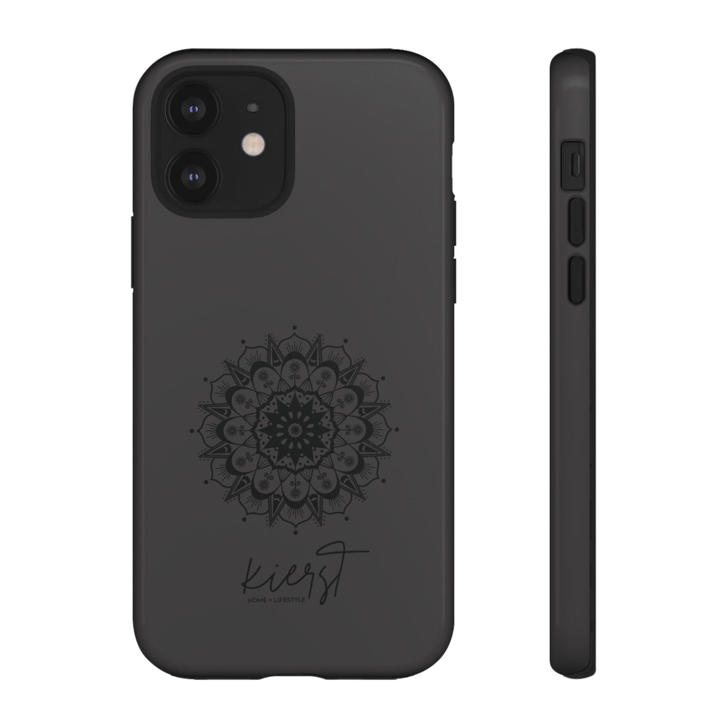 Black Mandala iPhone Case | Refined Calm in Every Curve
