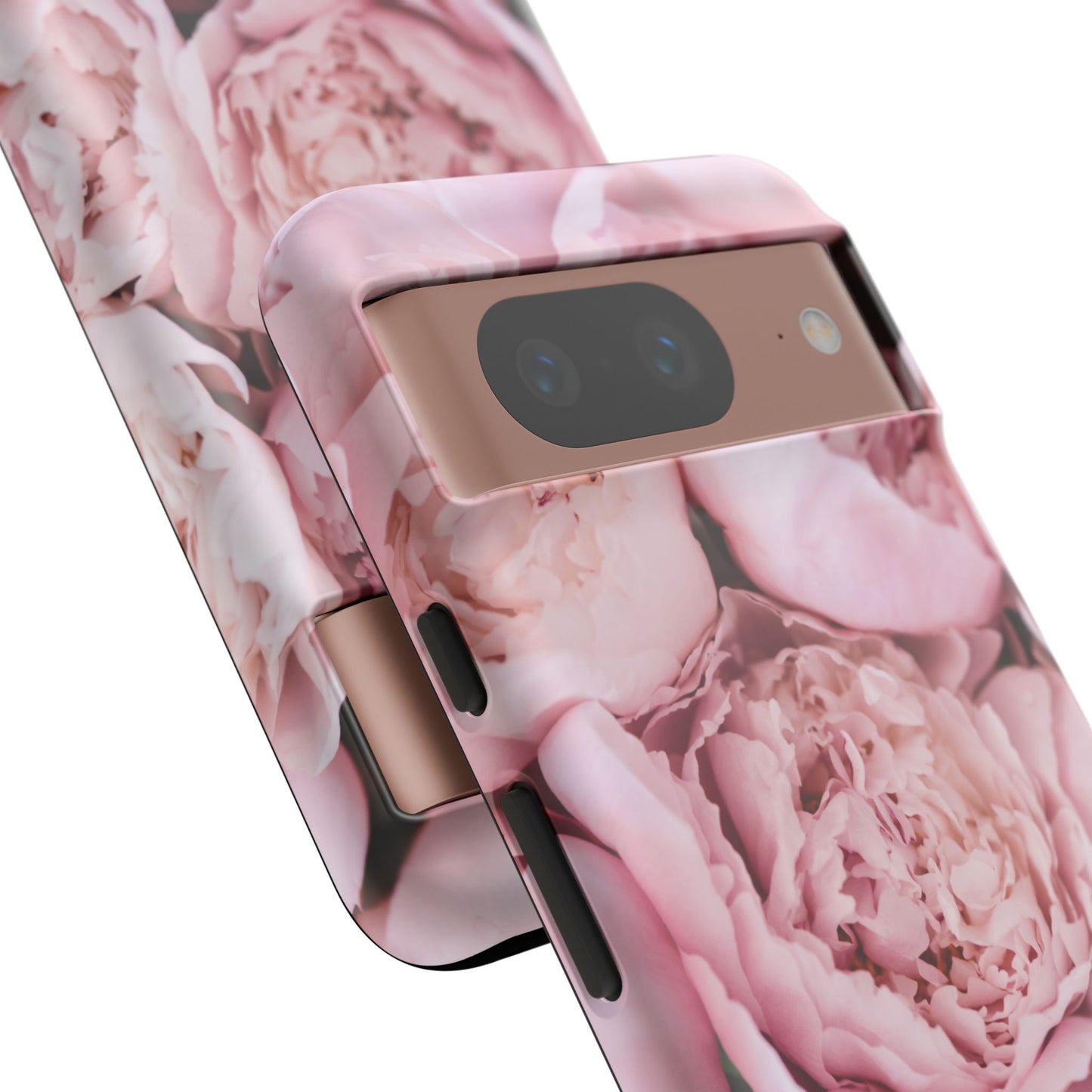 Pink Peonies Google Pixel Phone Case | Romantic Florals, Everyday Function