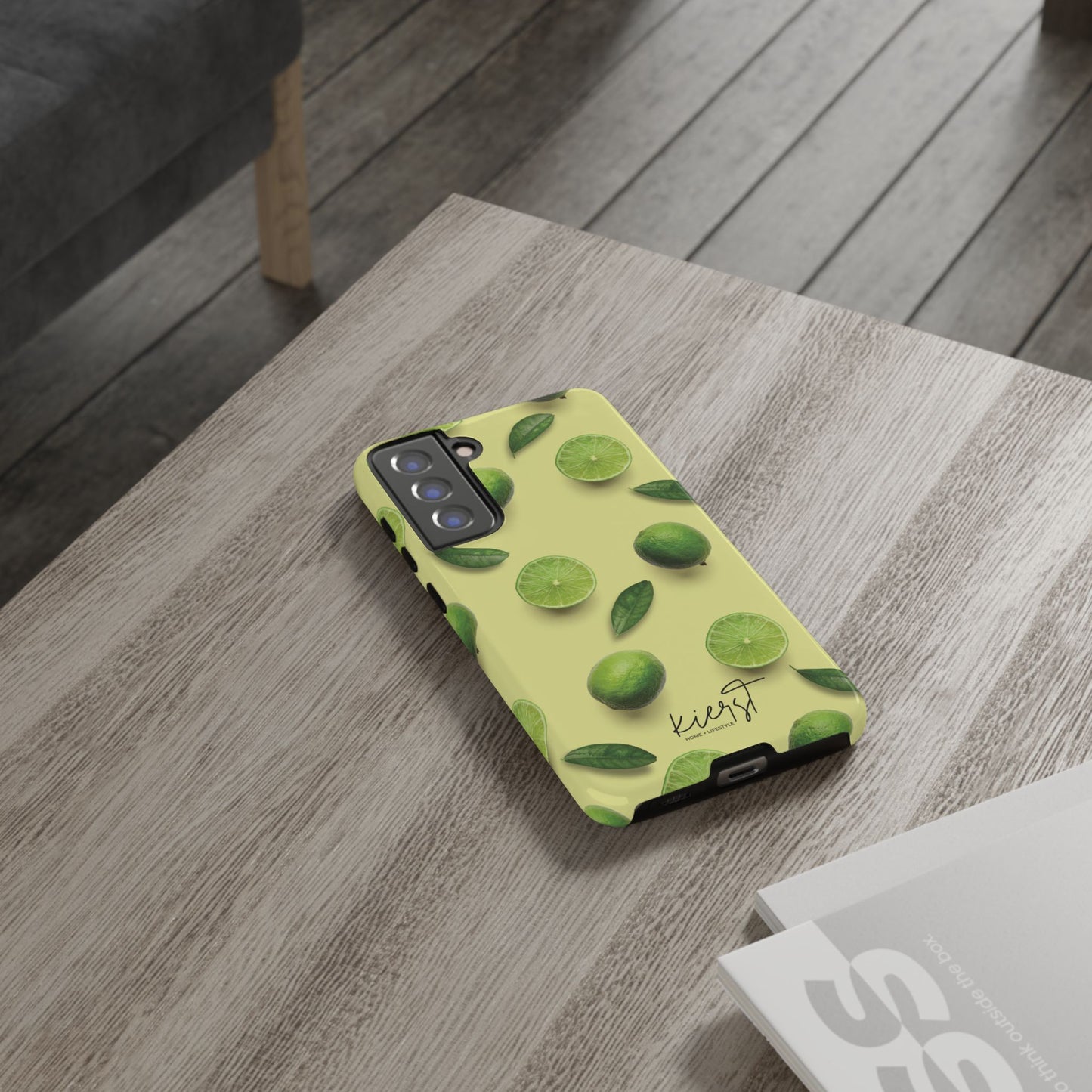 Limes Samsung Galaxy Phone Case | A Zesty Pop of Citrus and Style