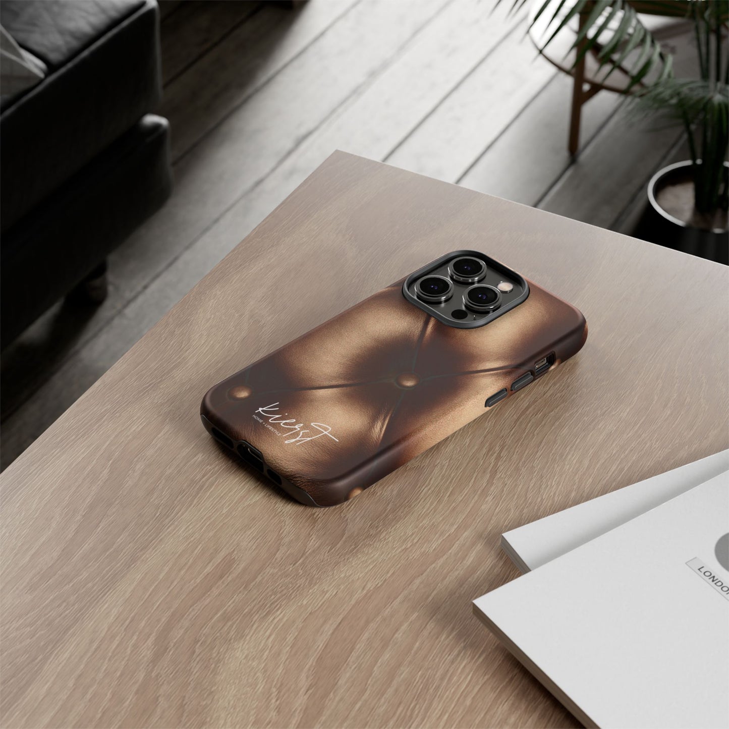 Bronze Tufted iPhone Case | Designed to Stand Out