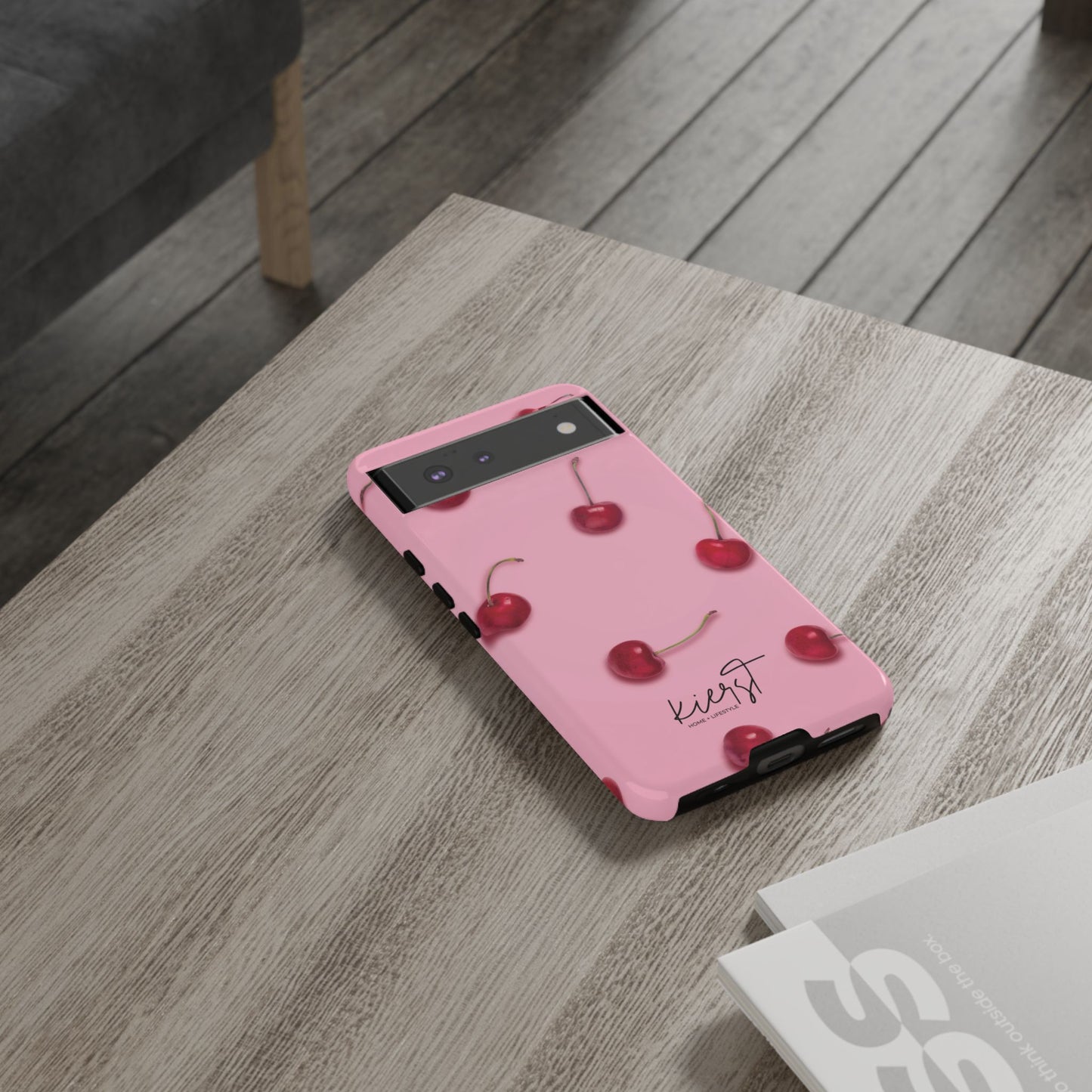 Cherries Google Pixel Case | Sweet Meets Bold in The Perfect Pop of Pink