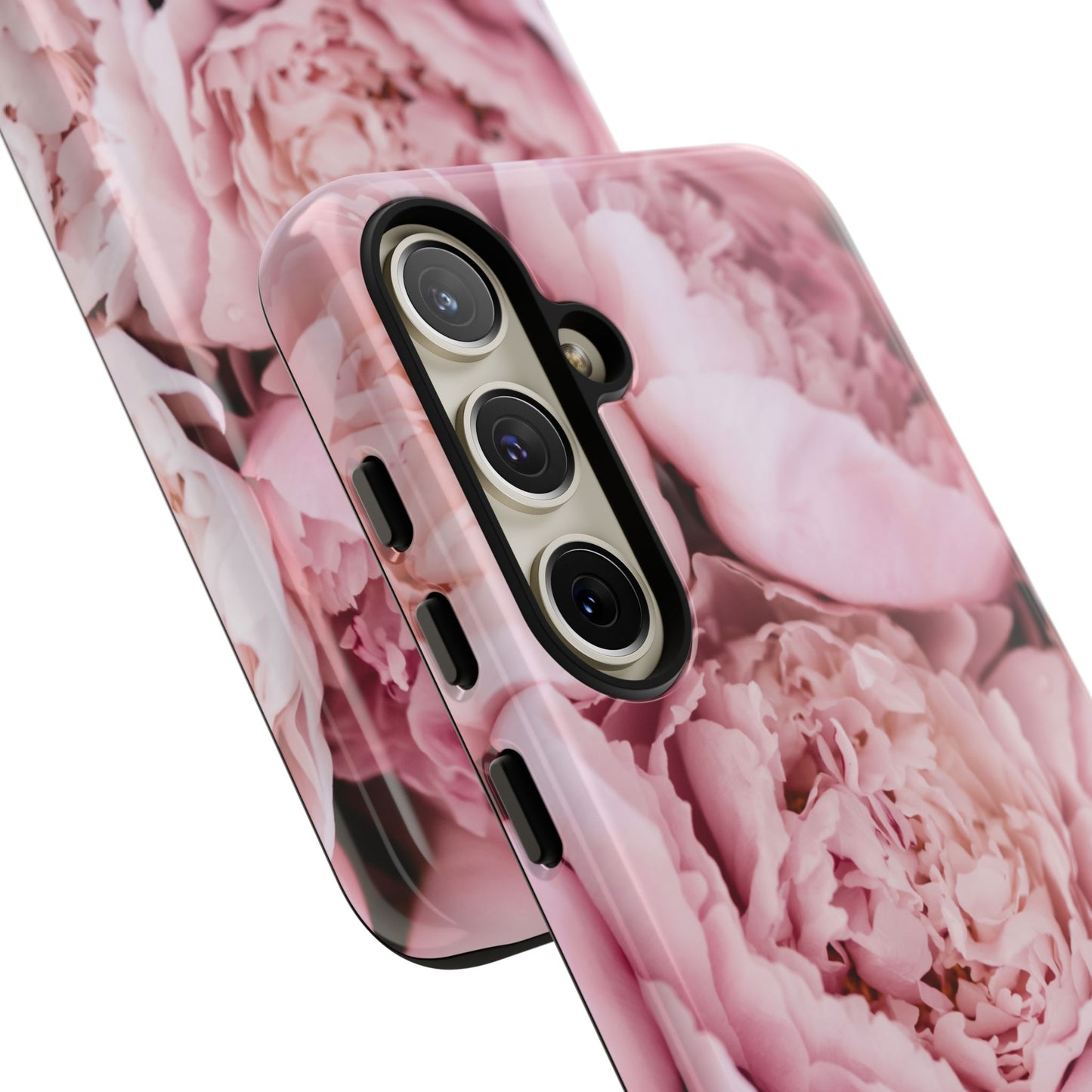 Pink Peonies Samsung Galaxy Case | A Floral Moment Lasts Longer Than Fresh Stems
