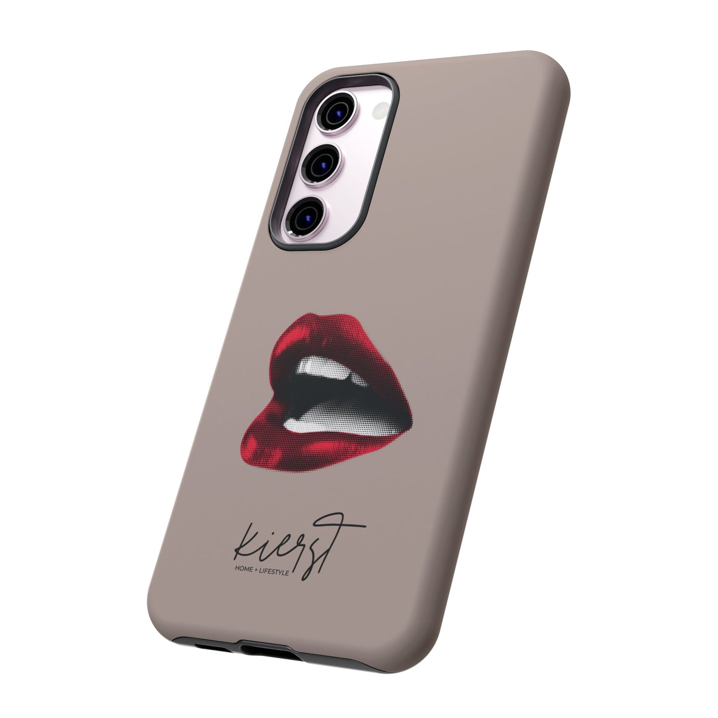 Retro Red Lips Samsung Galaxy Case | Pop Art, Luxe Feel